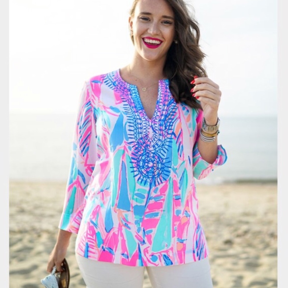 Out to Sea Amelia Island Tunic
